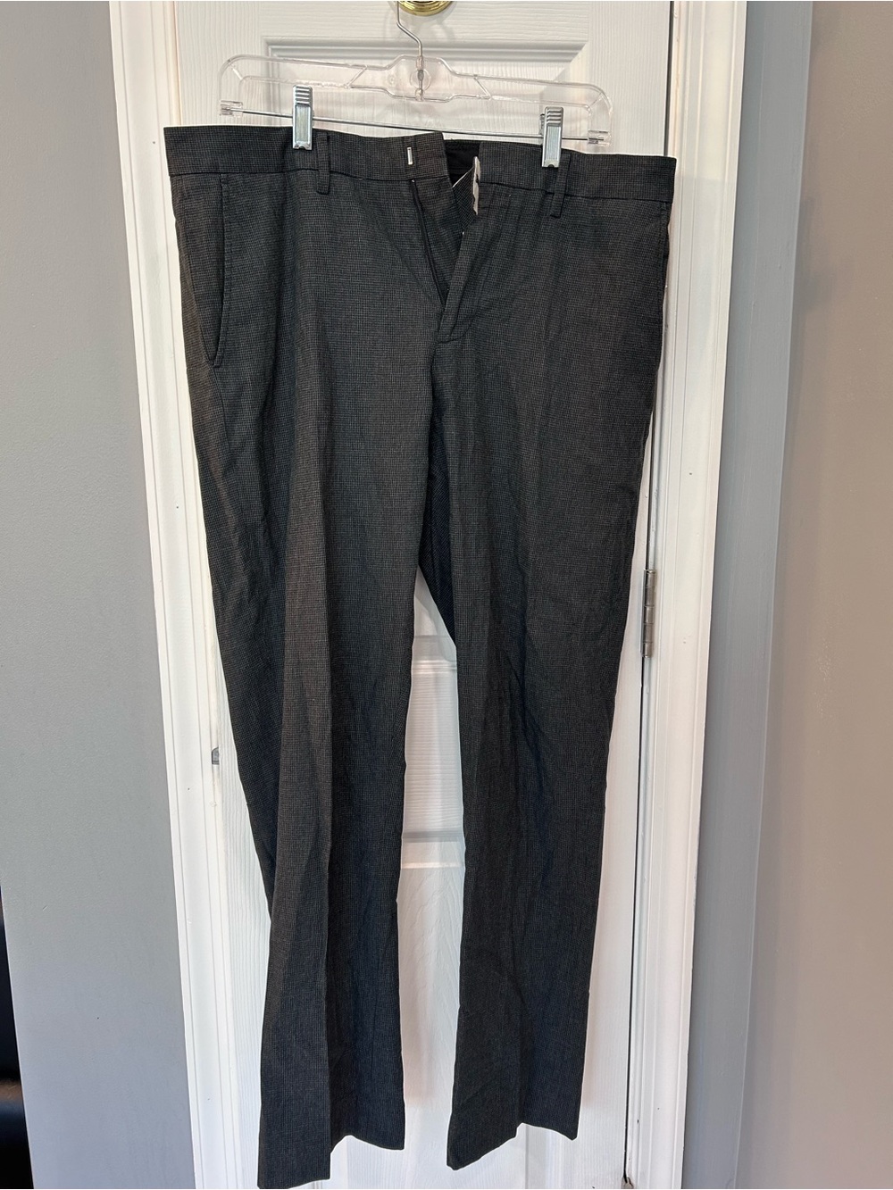 J. Crew Men's Dark Charcoal Dress Pants